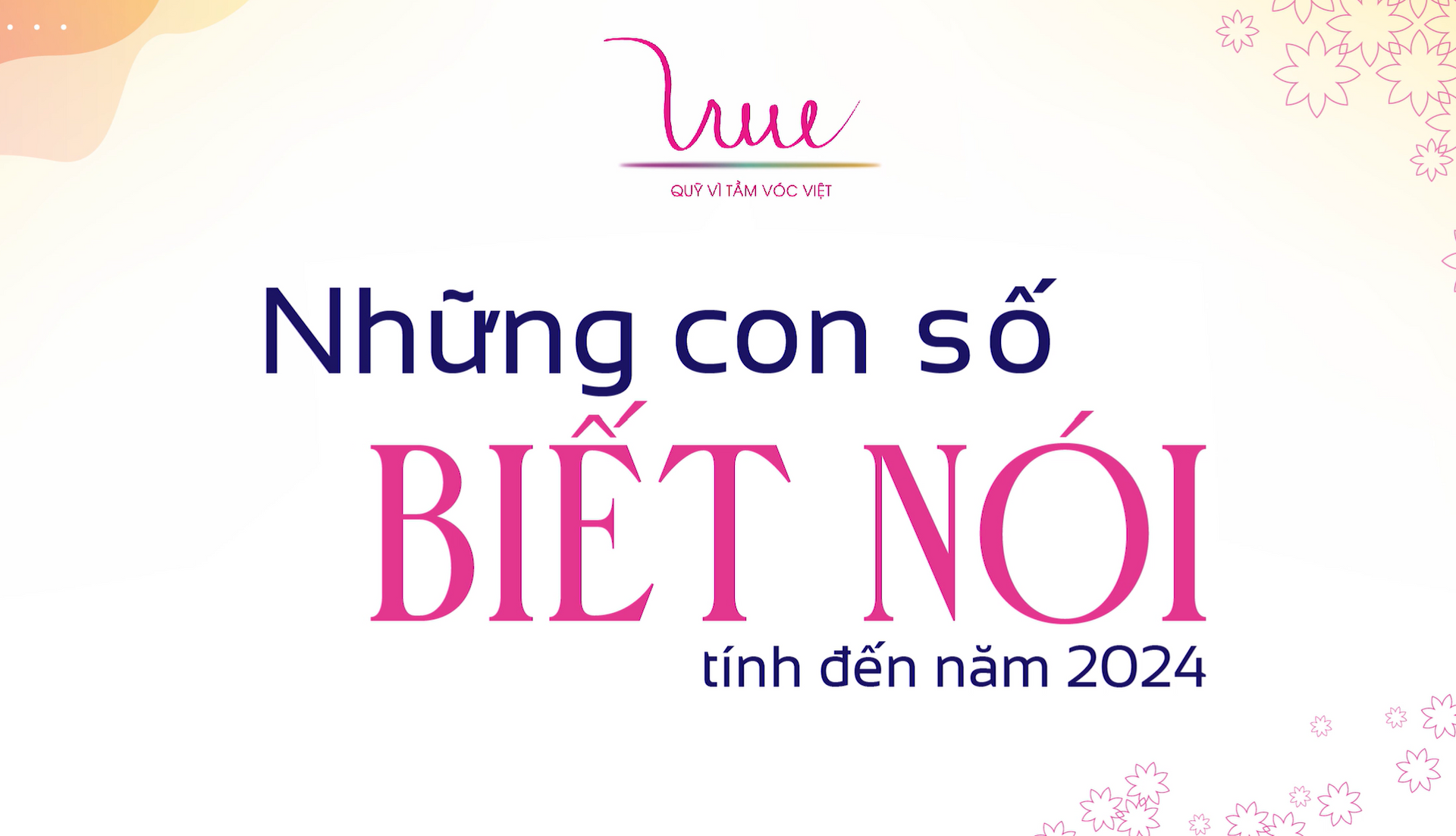 Những con số biết nói tính đến năm 2024