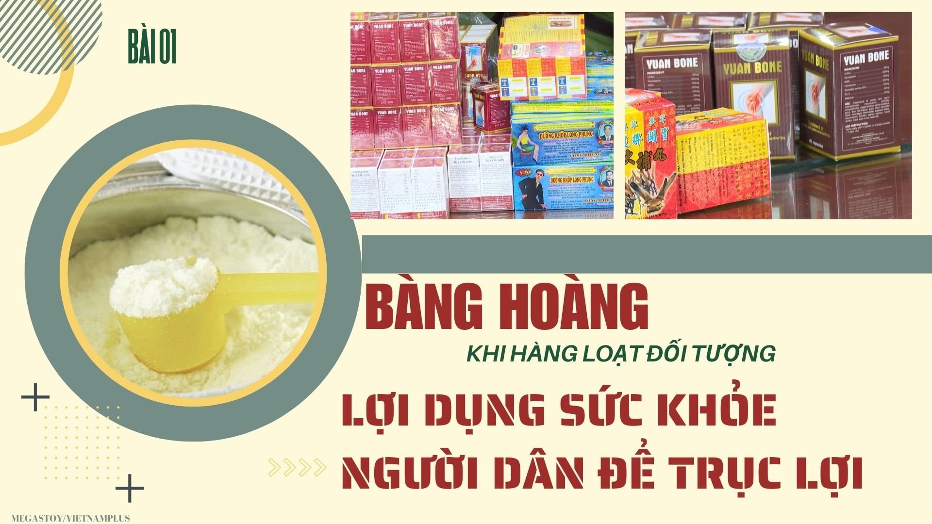 Bài 1: Bàng hoàng khi hàng loạt đối tượng lợi dụng sức khỏe người dân để trục lợi