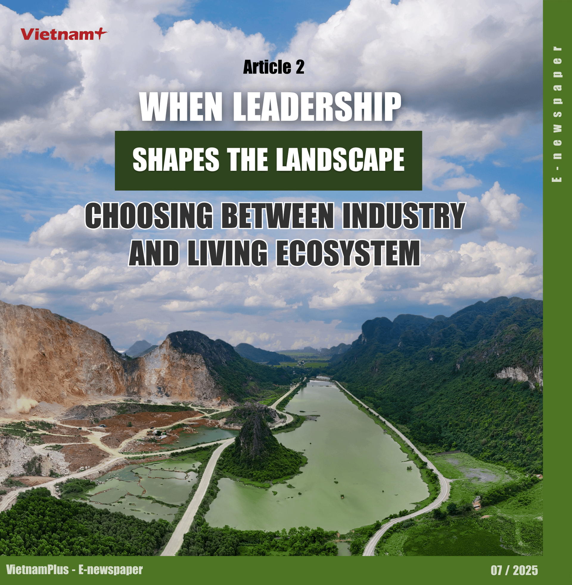 Article 2. When Leadership Shapes the Landscape: Choosing Between Industry and Living Ecosystems