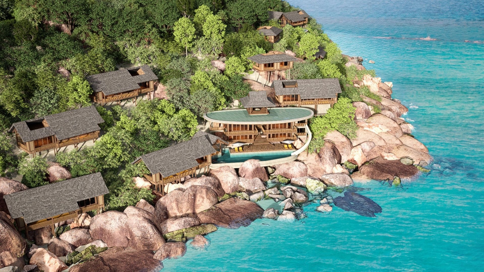 Six Senses Ninh Vân Bay - khu nghỉ dưỡng “xanh” nổi tiếng trên bản đồ du lịch trong nước và quốc tế luôn tiên phong với việc sử dụng sản phẩm xanh. Ảnh: Six Senses.com
