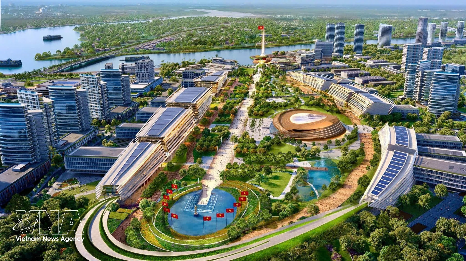 Đồng Nai hướng tới trở thành trung tâm đổi mới sáng tạo và công nghệ cao của khu vực. Ảnh: TTXVN 