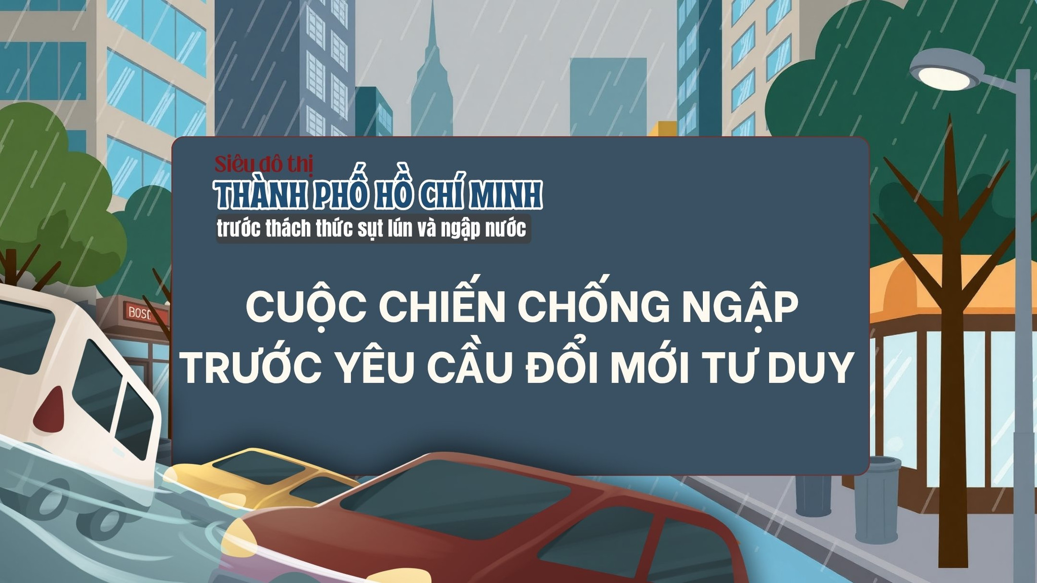 Cuộc chiến chống ngập trước yêu cầu đổi mới tư duy
