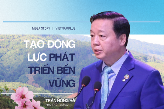 Phó Thủ tướng Trần Hồng Hà: Tạo động lực phát triển bền vững