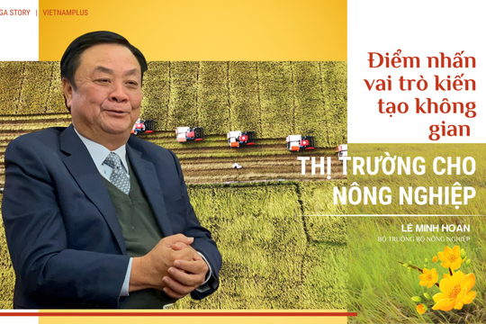 Bộ trưởng Lê Minh Hoan: Điểm nhấn vai trò kiến tạo không gian thị trường cho nông nghiệp