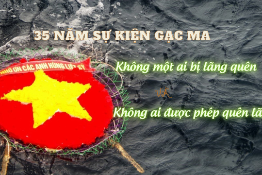 35 năm sự kiện Gạc Ma: Không một ai bị lãng quên