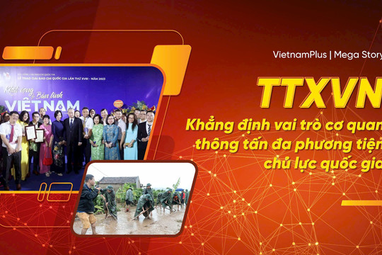 TTXVN: Khẳng định vai trò cơ quan thông tấn đa phương tiện chủ lực