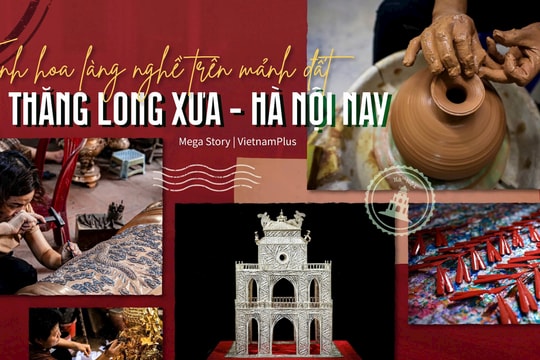 Tinh hoa làng nghề trên mảnh đất Thăng Long xưa - Hà Nội nay