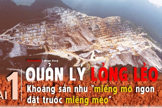 Bài 1: Quản lý lỏng lẻo: Khoáng sản như “miếng mỡ ngon đặt trước miệng mèo”