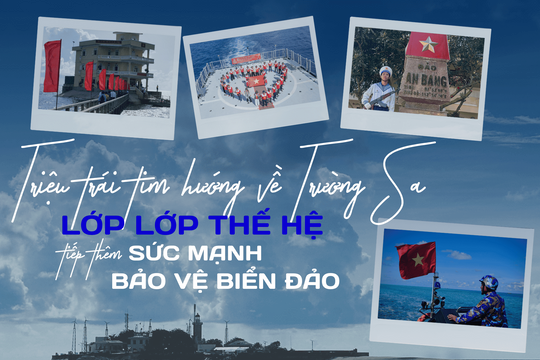 Triệu trái tim hướng về Trường Sa: Lớp lớp thế hệ tiếp thêm sức mạnh bảo vệ biển đảo