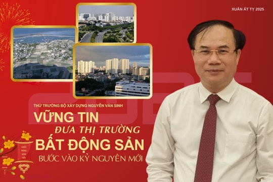 Thứ trưởng Bộ Xây dựng Nguyễn Văn Sinh Vững tin đưa thị trường bất động sản bước vào kỷ nguyên mới