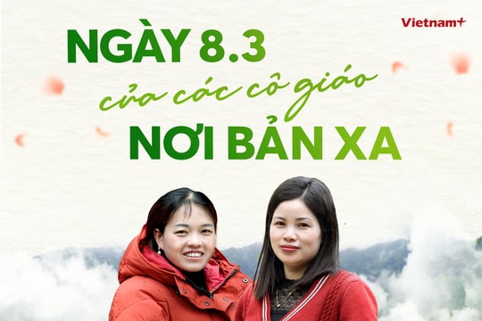 Ngày 8 tháng 3 của các cô giáo nơi bản xa