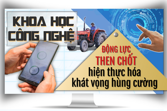 Khoa học, công nghệ - động lực then chốt hiện thực hóa khát vọng hùng cường