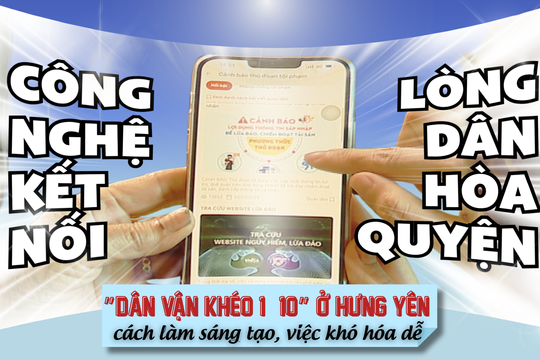 Bài 2 - Công nghệ kết nối, lòng dân hòa quyện