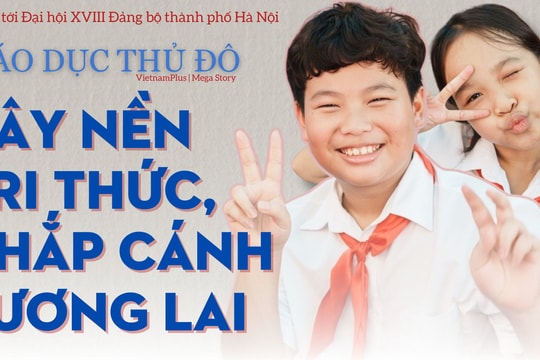 Giáo dục Thủ đô - xây nền tri thức, chắp cánh tương lai