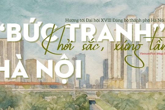 "Bức tranh" Hà Nội khởi sắc, xứng tầm