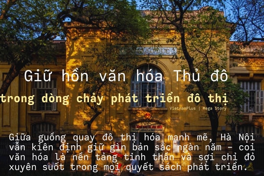 Giữ hồn văn hóa Thủ đô trong dòng chảy phát triển đô thị