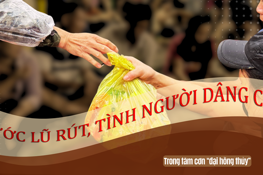 Bài 3: Nước lũ rút, tình người dâng cao