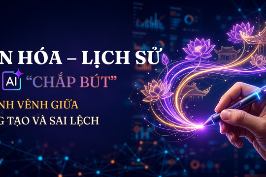 Văn hóa-lịch sử do AI "chắp bút"