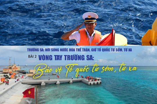 Bài 2: Vòng tay Trường Sa: Bảo vệ Tổ quốc từ sớm, từ xa
