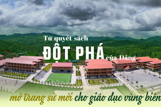 Từ quyết sách đột phá của Đảng, mở trang sử mới cho giáo dục vùng biên