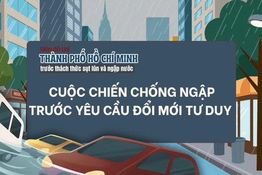 Cuộc chiến chống ngập trước yêu cầu đổi mới tư duy