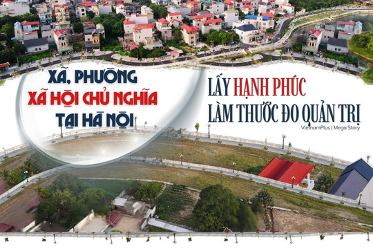 Xã, phường xã hội chủ nghĩa tại Hà Nội: Lấy hạnh phúc làm thước đo quản trị